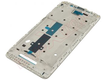 Carcasa central intermedia para Xiaomi Redmi Note 3, plateada